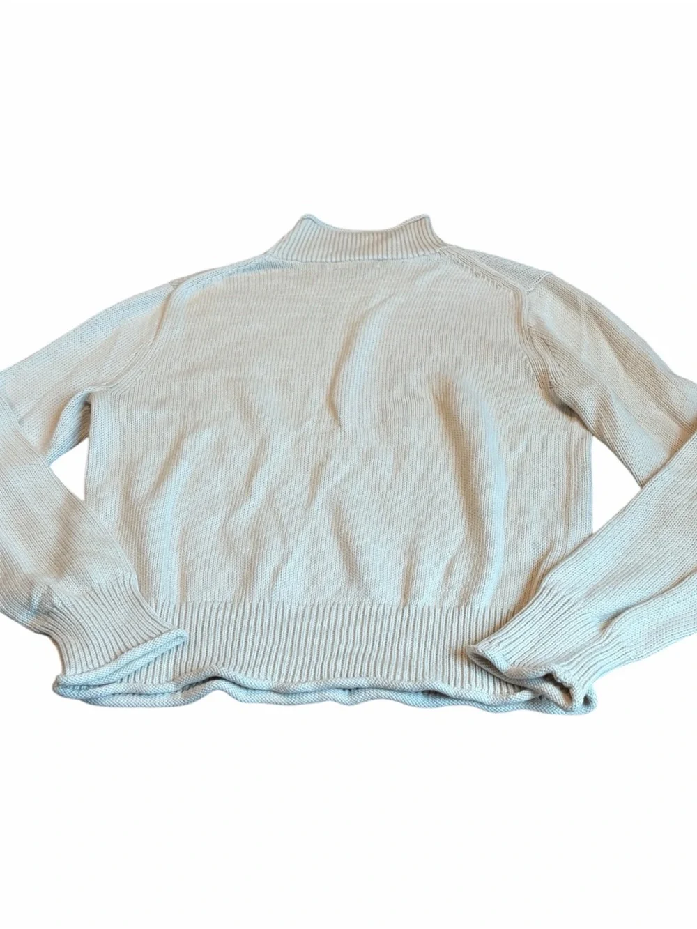 J. CREW beige sweater